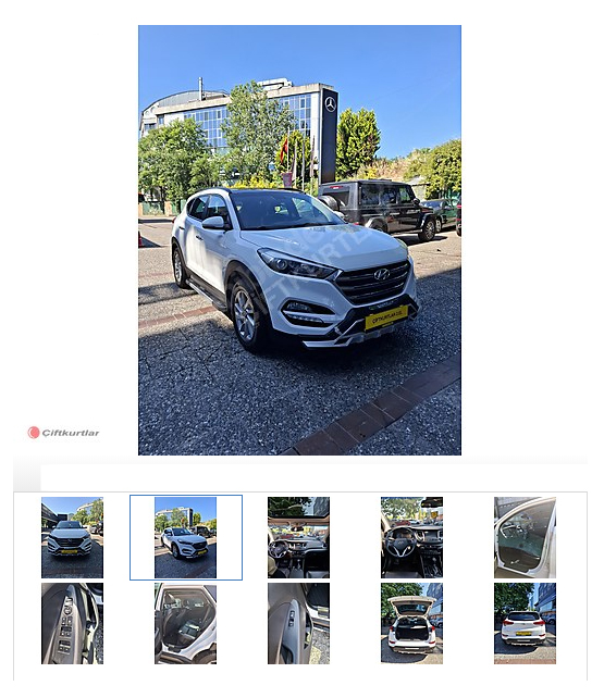 2016 HYUNDAİ TUCSON 4X2 1.6 GDI ELİTE