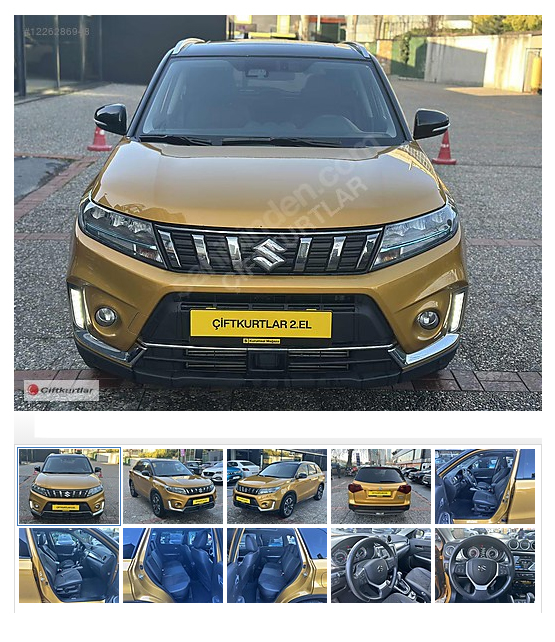 2023 SUZUKİ VİTARA 1.4HİBRİT CAM TAV. 4X4